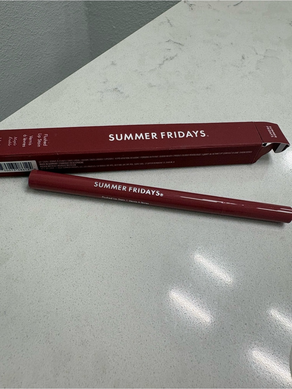 SUMMER FRIDAYS Lip Stain in Maple